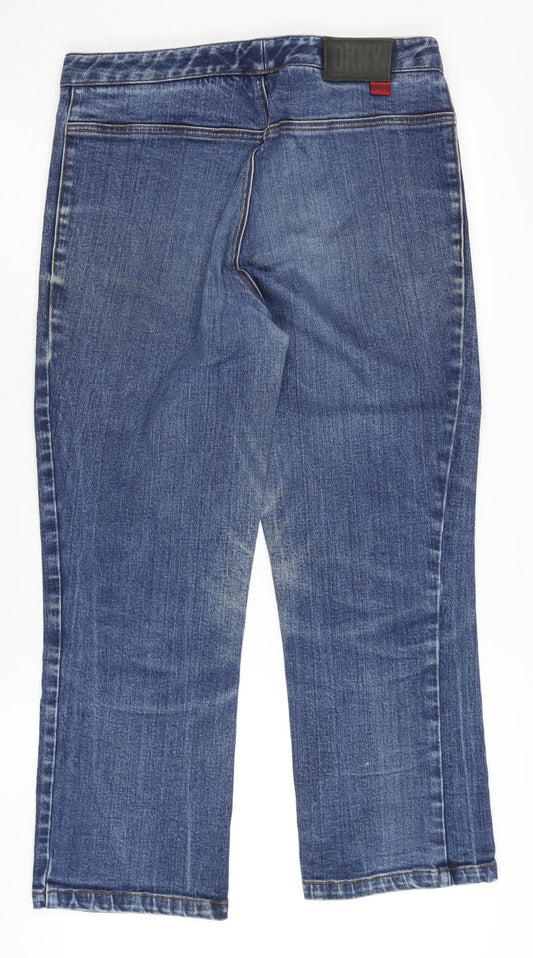 DKNY Women's Blue Jeans - Size 8