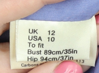 Jaeger Women's Blue Wool Blazer Size 12