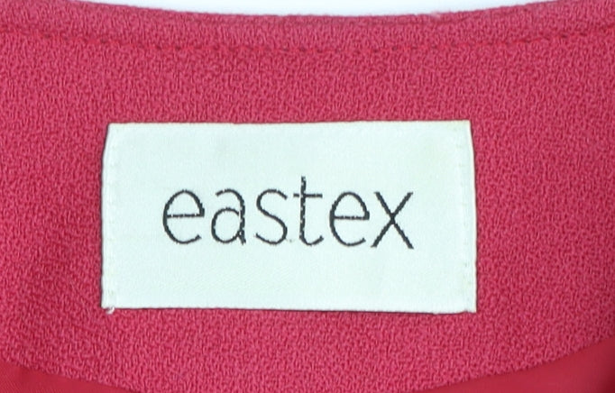 Eastex Red Women's Blazer Size 10 - Elegant Regular Fit