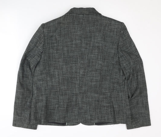 Eastex Women's Grey Blazer, Size 16, Business Casual