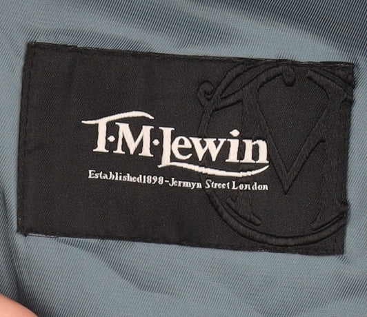 Mens UK Size 43 T.M.Lewin Regular Grey Suit Jacket