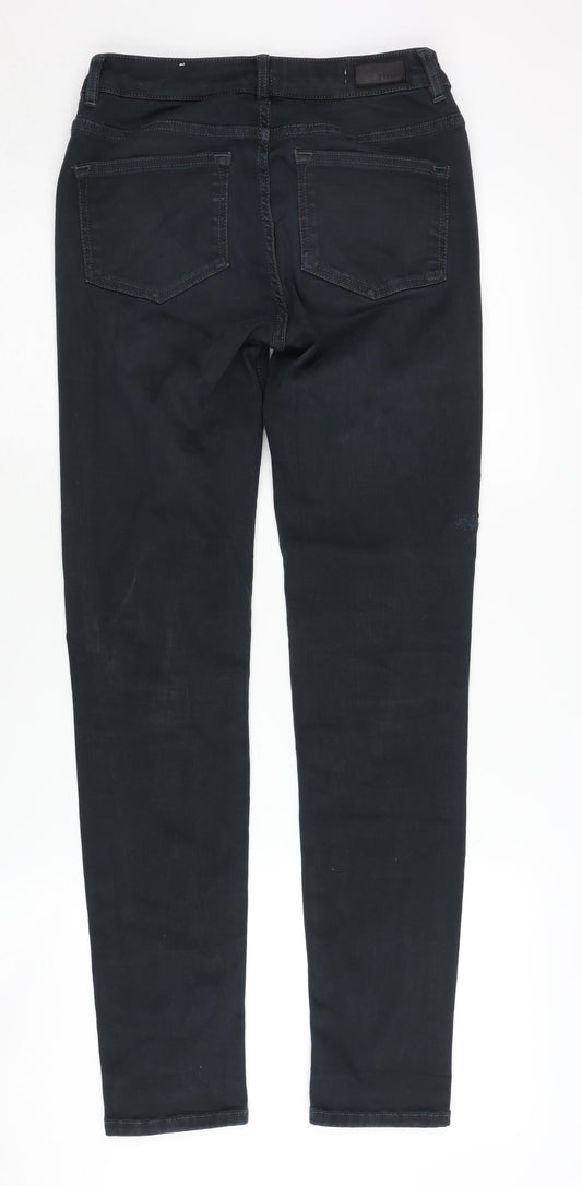 Womens UK Size 6 Jigsaw Slim Fit Skinny Black Jeans