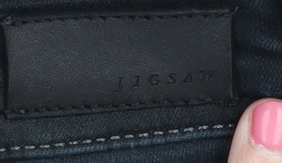 Womens UK Size 6 Jigsaw Slim Fit Skinny Black Jeans