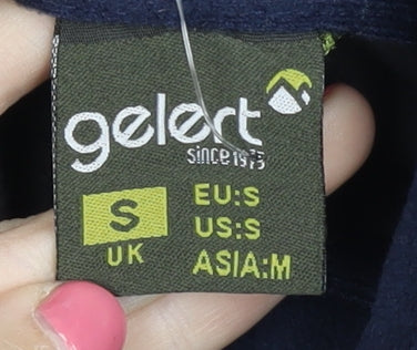 Mens UK Size S Gelert Black Full Zip
