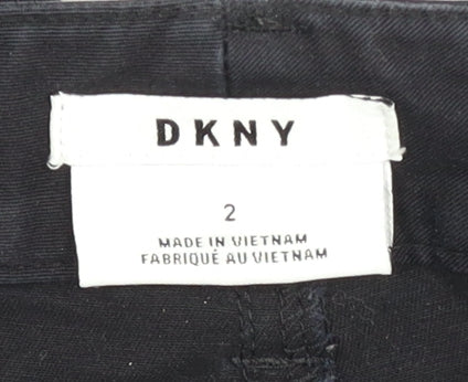 DKNY Women's Black Straight Jeans - Size XS