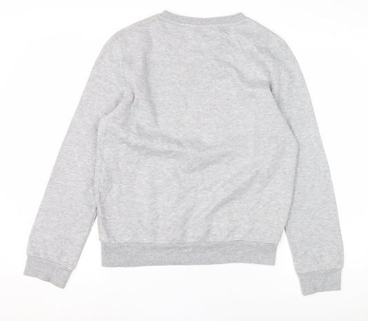 Womens UK Size XS Disney Grey Pullover Sweatshirt
