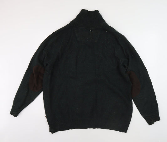 Rocha John Rocha Men's Black XL V-Neck Jumper