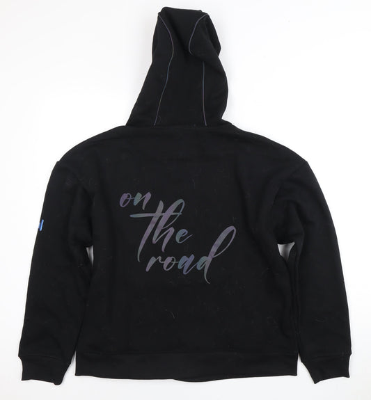 Mens UK Size S Unknown Black Pullover Hoodie