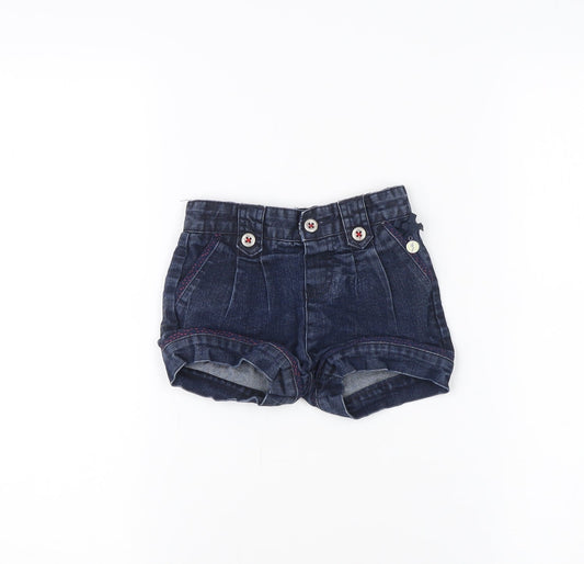 Jasper Conran Unisex Baby Blue Denim Shorts 12-18 Months