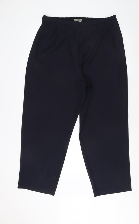 Womens UK Size 20 essence Black Trousers
