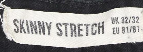 New Look Women's Black Skinny Stretch Jeans Size 32