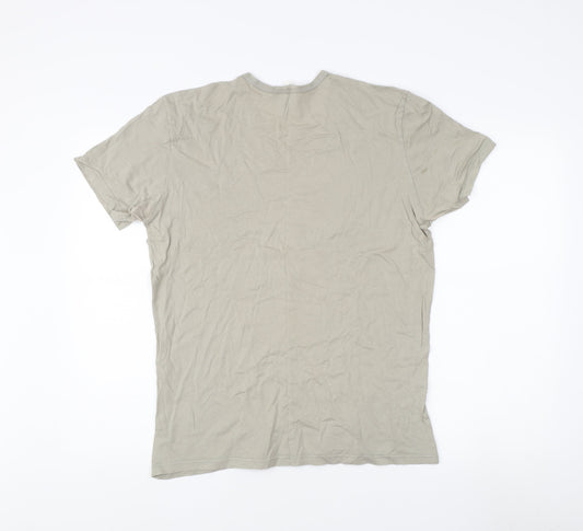 Calvin Klein Women's Beige M T-Shirt Classic Cotton