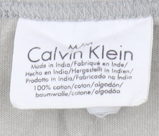 Calvin Klein Women's Beige M T-Shirt Classic Cotton