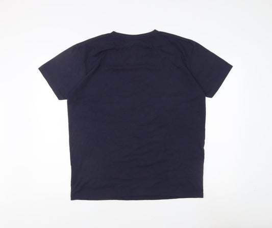 Trespass Men's Blue Graphic Print T-Shirt Size M