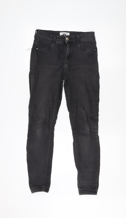 Womens UK Size 10 Dorothy Perkins Skinny Black Jeans