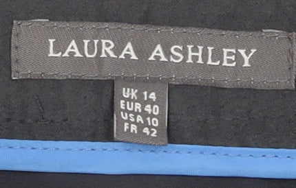 Laura Ashley Women's Black Midi Pencil Skirt, UK 14