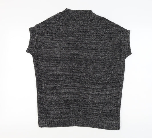 Womens UK Size 14 NEXT Black Cardigan Jumper