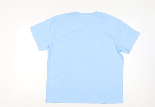 Womens UK Size XL FB Sister Blue Basic T-Shirt