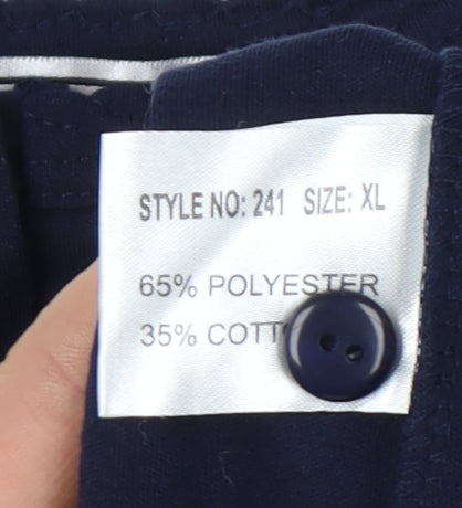 Womens UK Size XL NUGGETS Blue Basic Tank