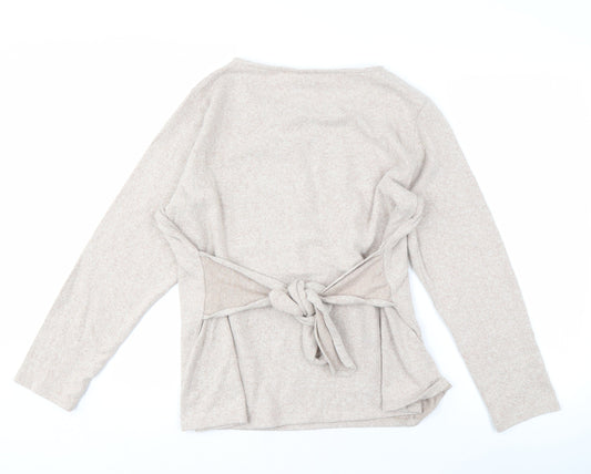 Womens UK Size 20 Capsule Beige Pullover Jumper