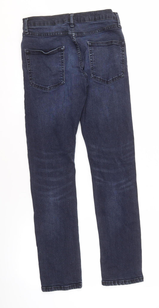 Mens UK Size S Topman Skinny Blue Jeans