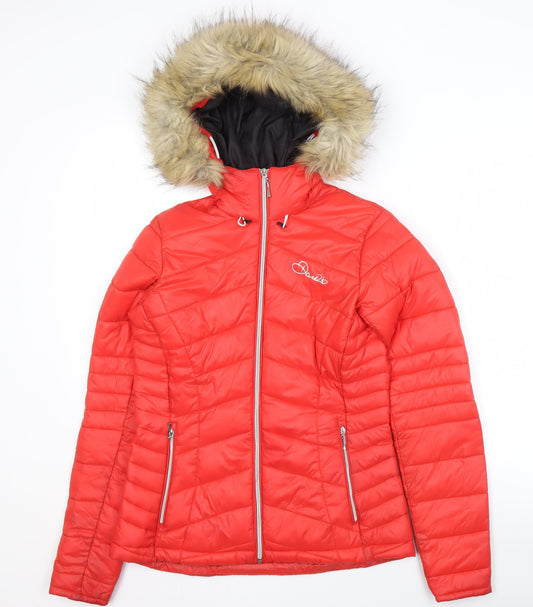 Womens UK Size 8 Dare 2B Red Puffer Jacket