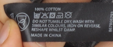 Jasper Conran Men's Grey V-Neck Pullover M