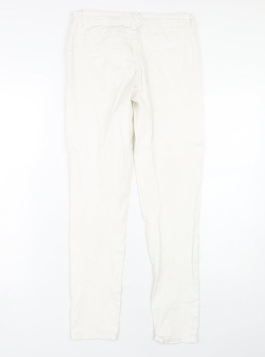 Clockhouse Women’s White Skinny Jeans Size 8
