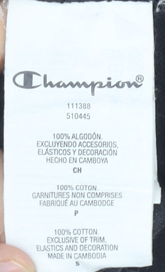 Champion Women's Black Pullover Sweatshirt S