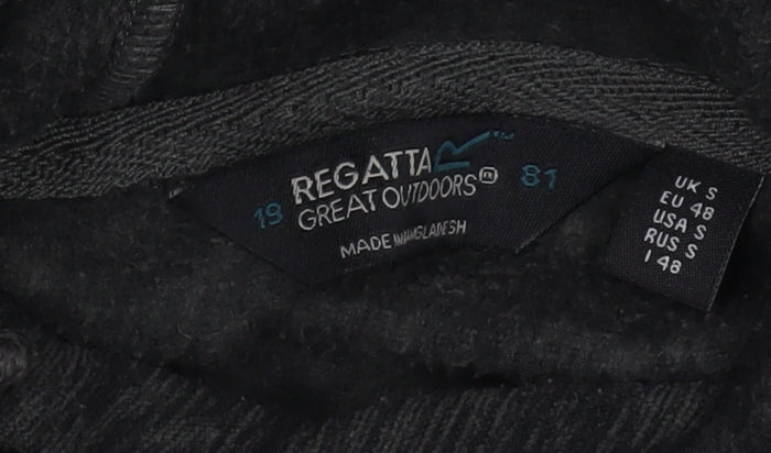 Mens UK Size S Regatta Black Pullover Hoodie