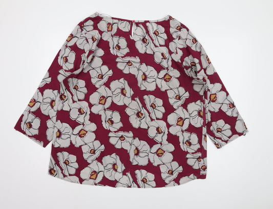 Originals Women's Multicoloured Floral Blouse Size 20