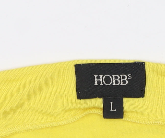Womens UK Size L Hobbs Yellow Camisole Tank
