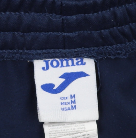 Joma Men's Blue Joggers, M, Elastic Waist, Sports Casual