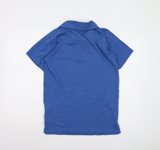Mountain Warehouse Men's Blue Polo XS for Gym & Running