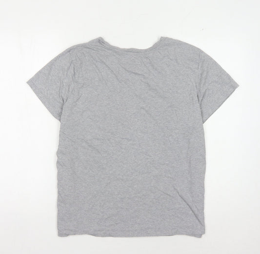 Levi's Men's Grey 2XL Cotton T-Shirt, Logo Print