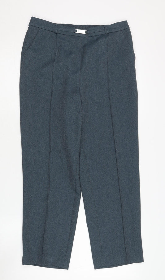 Womens UK Size 12 Honor Millburn Business Casual Grey Trousers
