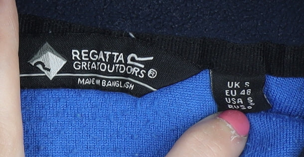 Mens UK Size S Regatta Blue Pullover Sweatshirt