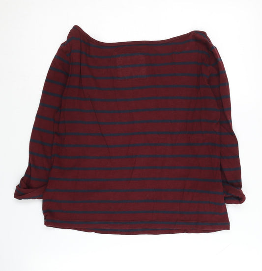 Abercrombie Women’s Multicoloured Striped T-Shirt S