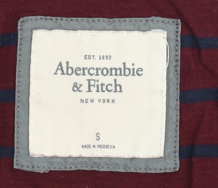 Abercrombie Women’s Multicoloured Striped T-Shirt S