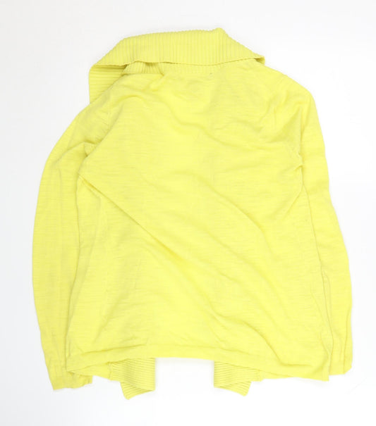 Womens UK Size XS Banana Republic Yellow Cardigan Jumper