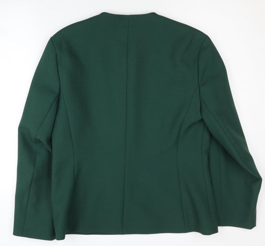 Eastex Women's Green Suit Jacket Size 14