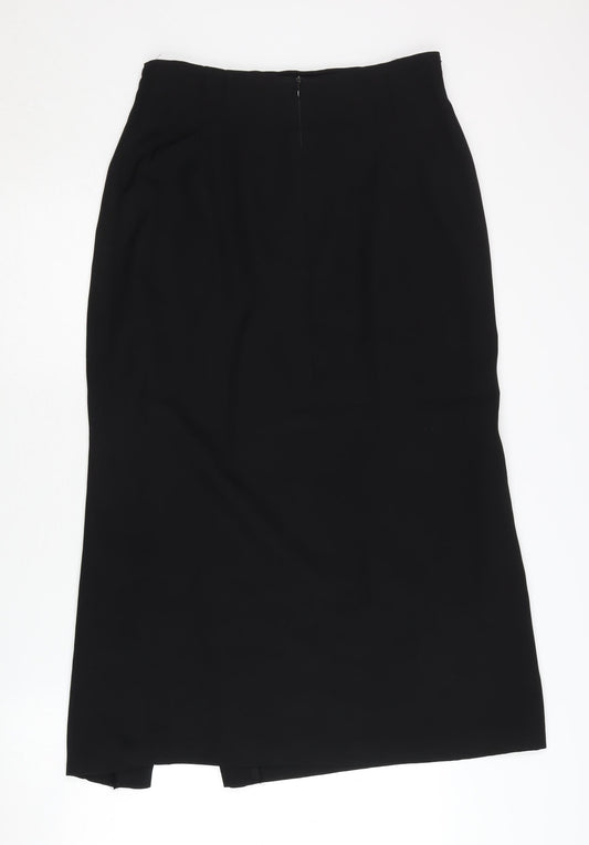 Alexon Women's Black Pencil Skirt, Size 12, Business Zip