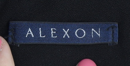 Alexon Women's Black Pencil Skirt, Size 12, Business Zip