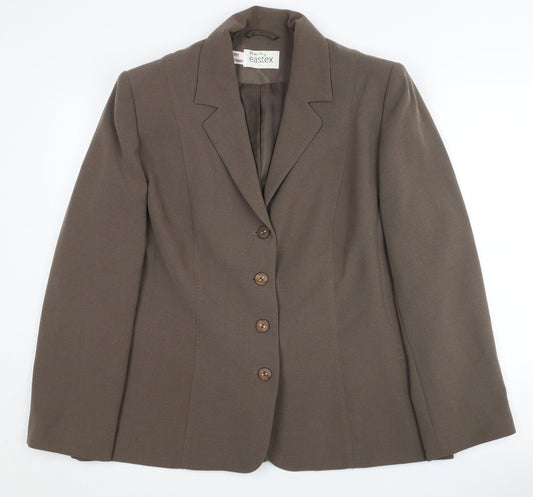 Berly Eastex Women's Brown Suit Jacket, Size 16, Business Wear