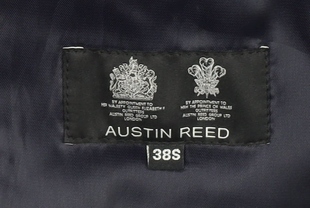 Austin Reed Men's Blue 38S Wool Blazer Formal