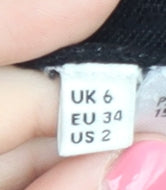 Womens UK Size 6 Whistles Black Pullover Jumper