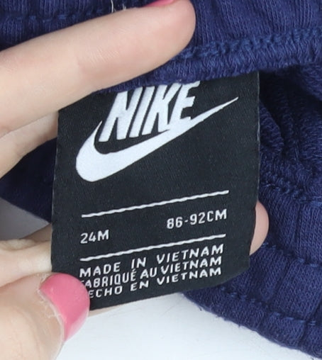 Nike Unisex Baby Blue Shorts 24 Months Sports Casual