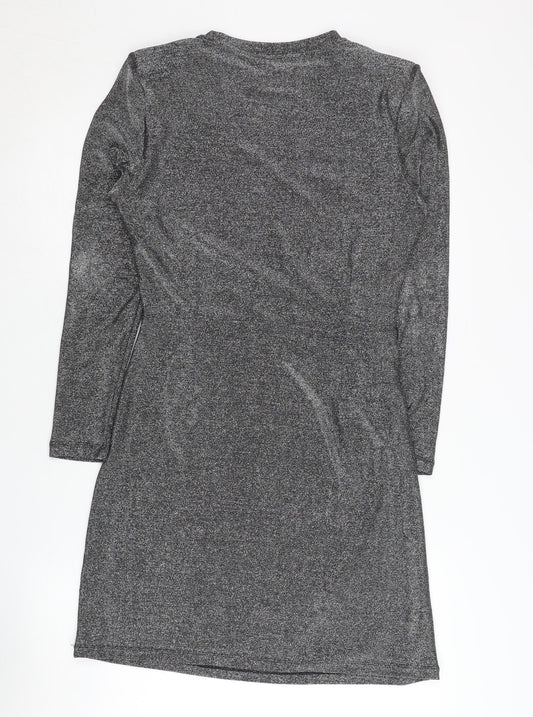 Marks and Spencer Black Sheath Dress, Size 12, Women, Stretch