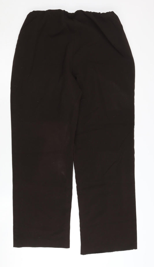 Womens UK Size 16 Isle Black Trousers