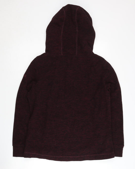 Regatta Women's Red Hoodie, Size 12, Polyester Fleece